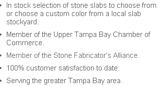 Quality craftsmanship in Oldsmar, Florida and Tampa Bay